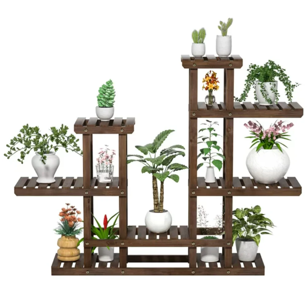 Shelf Plant Stand 6 Wood Plant Shelves Ranking Cabinets On Sale