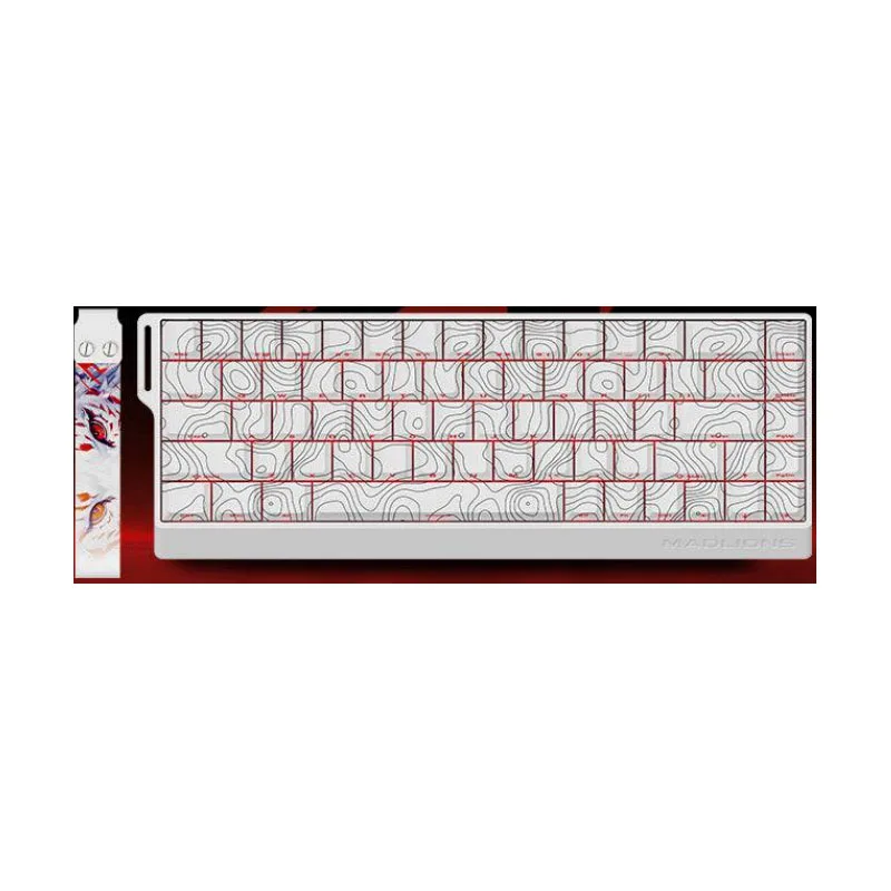 MADLIONS Fire68 Ultra Magnetic Switch Mechanical Keyboard Game Keyboard Support Quick Triggering