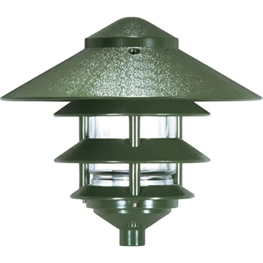 

76/636 One 2 Louver Hood Outdoor Pagoda Landscape Pathway Light