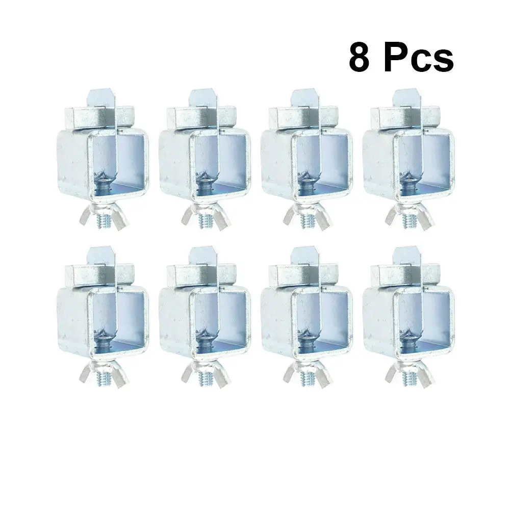 8Pcs Heavy-Duty Anodized Aluminum Butt Welding Clamps Set for Precision Sheet Metal Auto Car Truck Door Panel Gap Control