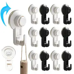 Door Wall Hanger Hook Key Holder Heavy Load Rack Kitchen Bathroom Hangin Hooksg Strong Suction Cup Vacuum Hook Self Adhesive