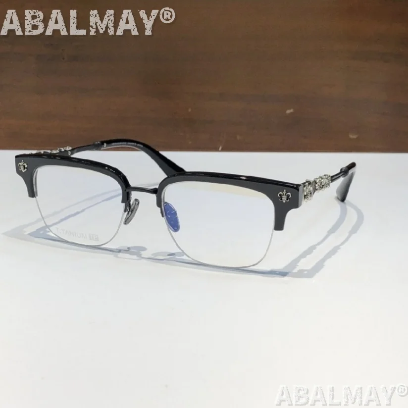 

Top Quality Designer Optical Glasses for Men and Women 8220 SIZE 53-19-150 Titanium Luxury Business Prescription spectacle frame