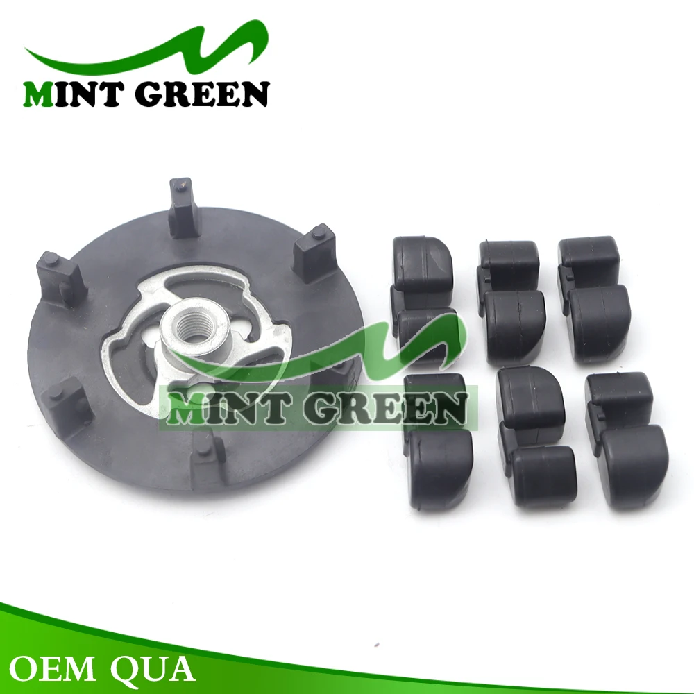 Auto Air AC Compressor Clutch Hub + Rubber For 5SE09C 5SL12C 5SEU12C 6SEU14C 6SEU17C 7SEU17C FOR Toyota AUDI BMW SKODA SEAT