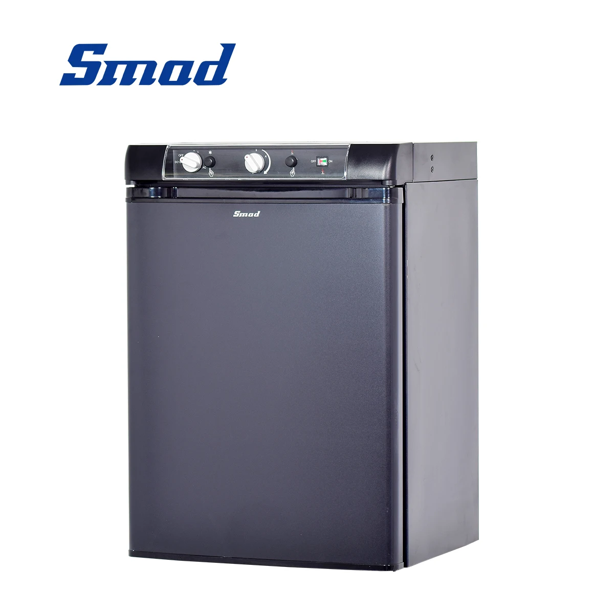 

Smad Propane Gas Refrigerator 3-Way 110V 12V 60L LP Small Portable Fridge for Country House RV Truck LPG Compact Black