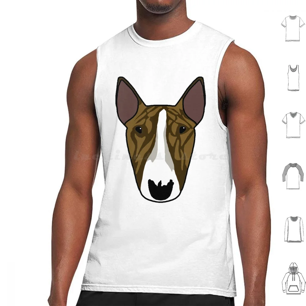 Hoon-It The Bull Terrier Tank Tops Vest Sleeveless Emilydevineart Bullterrier Ebt English Bull Terrier Dog Dogs Bull Terrier