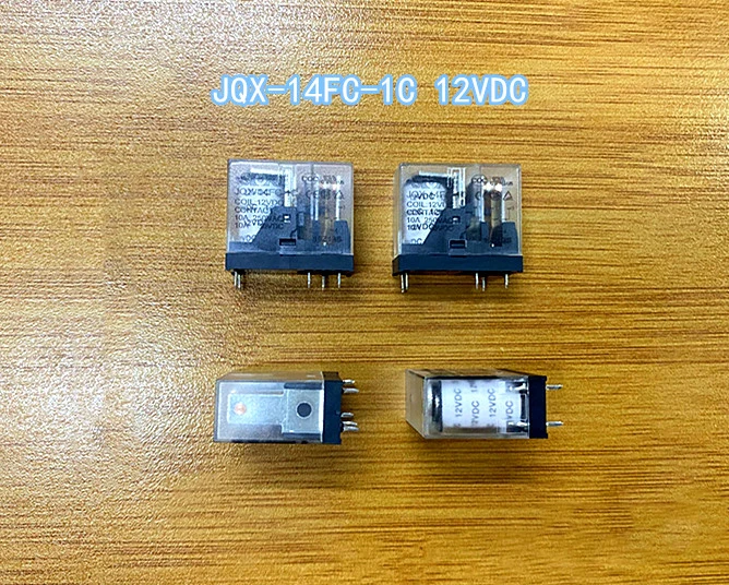Soke shenle relay JQX-14FC-1C 12vdc 10a 250vac 5 pinos reparação eletromagnética