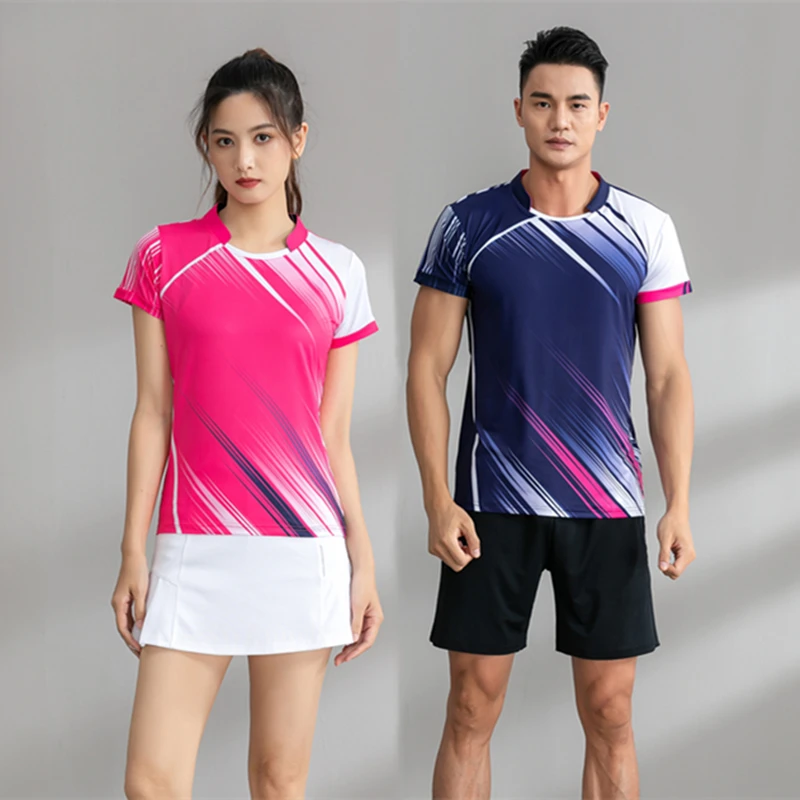 

High End Tennis Shirt Women Men Badminton Jersey Shorts Skorts Male Female Table Tennis Uniform Training Suit Casual Sportswear