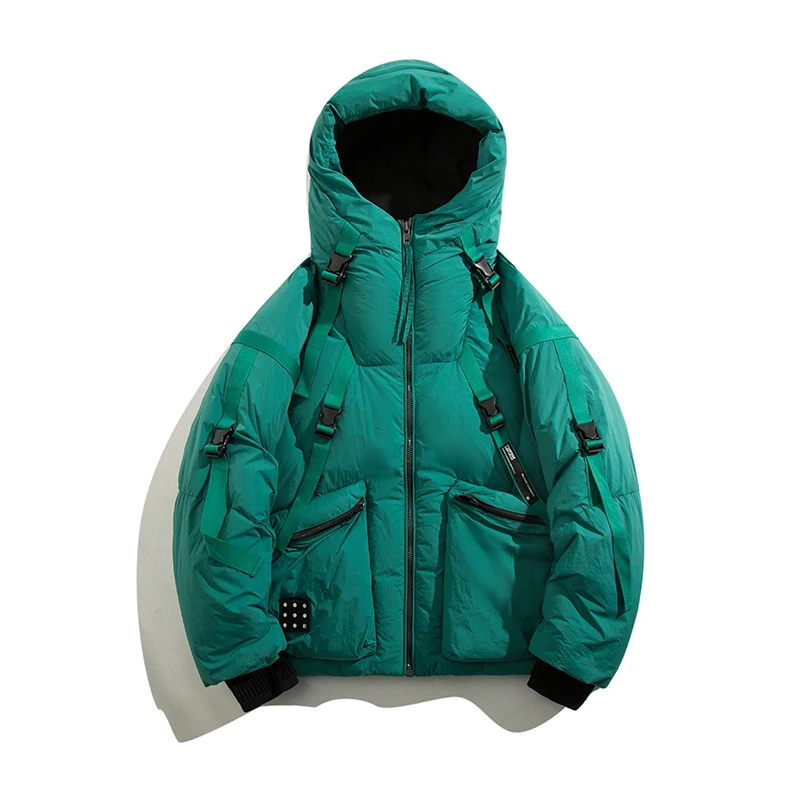 High filling capacity functional tooling down jacket for men and women winter