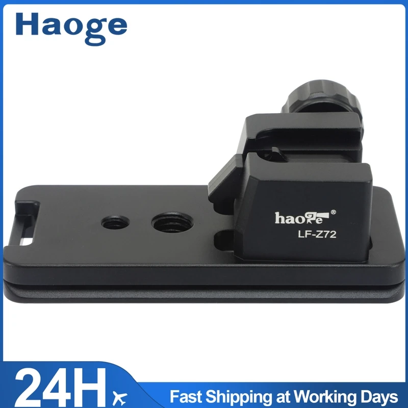 Haoge Lens Collar Replacement Foot Tripod Mount Ring for Nikon NIKKOR Z 400mm F4.5 VR S Lens built-in Arca Type Quick Release P
