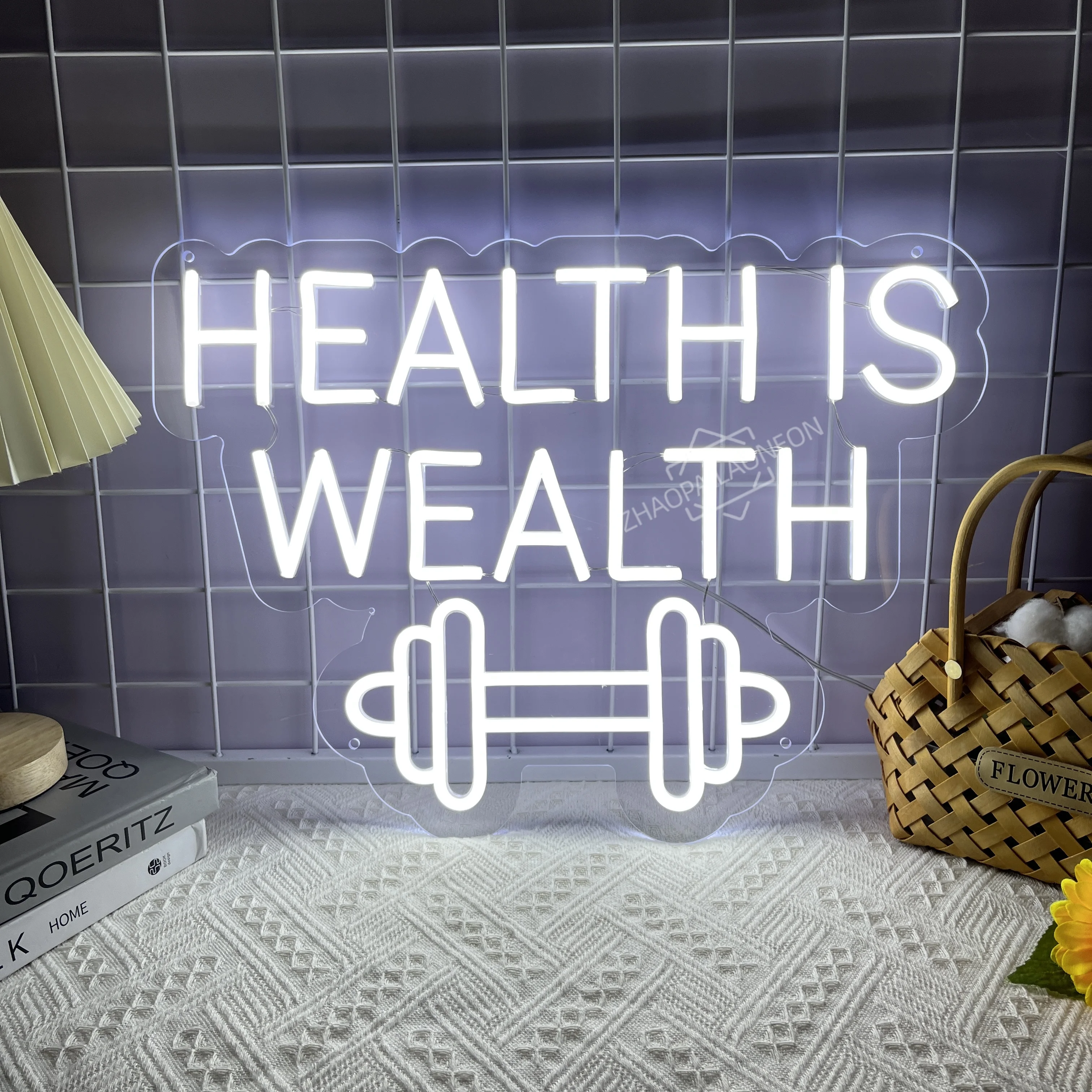 Neon Sign Health Is…