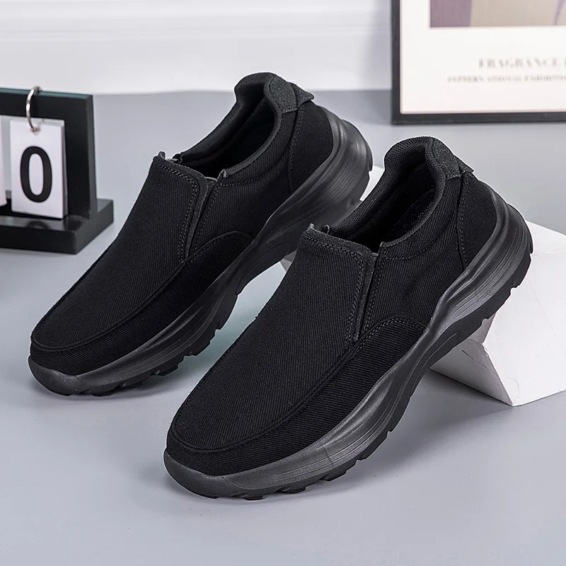 

Summer Mesh Men's Single Shoes Outdoor Thick Bottom Hiking Wear Resistant High Quality Mountaineering Anti Slip Leisure Loafers