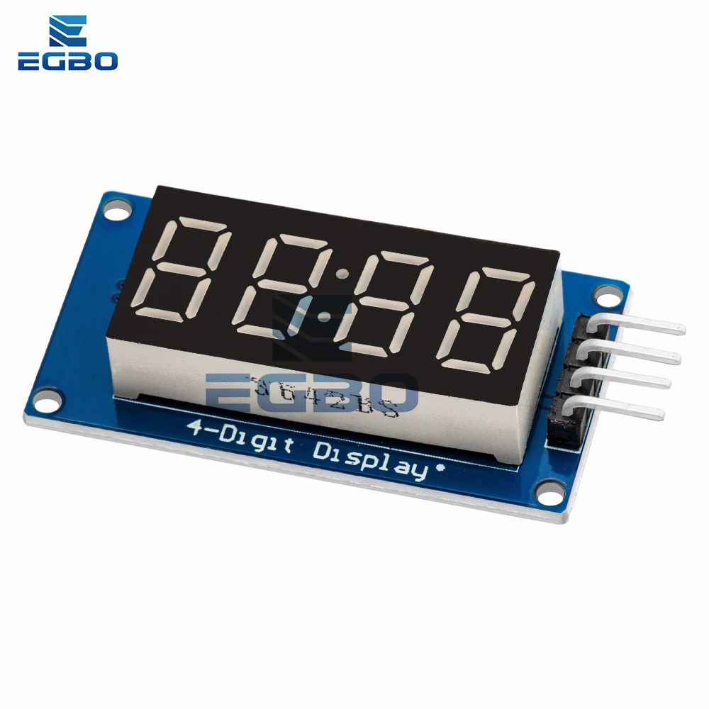 1 ~ 10 قطعة EGBO TM1637 4 بت وحدة عرض LED رقمية 7 قطعة 0.36 بوصة ساعة أنبوب الأنود الأحمر أربعة لوحة للقيادة التسلسلية حزمة