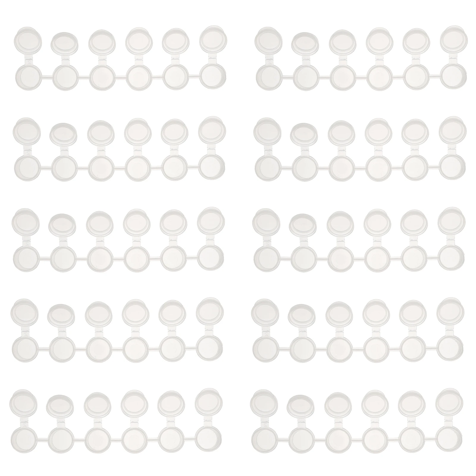 40 Pcs Paint Box Mini Small Containers Storage with Lids Craft for Organizing Take Away