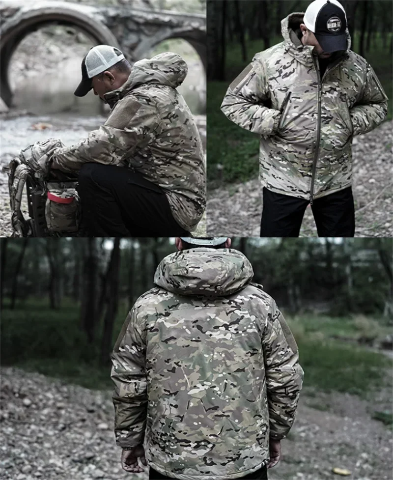 Tactical Jacket MIG 2.0 Thickened Winter Warm Cotton Clothes G Cotton Filled Waterproof Wind Resistant Jacket