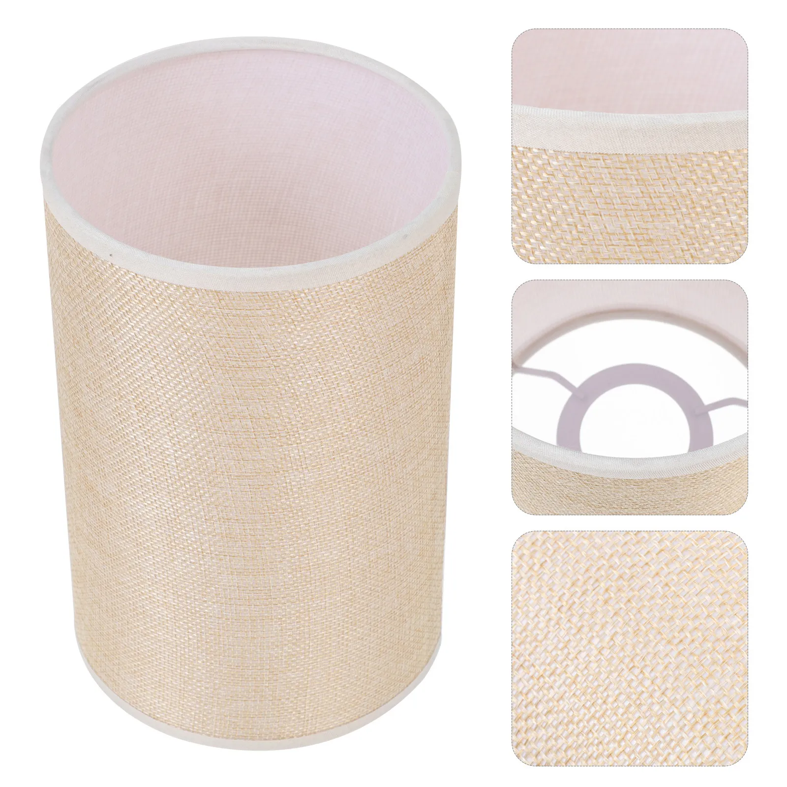 

1 шт. тканевый абажур в стиле ретро, мягкий светильник, декоративный аксессуар для потолочных, настенных и напольных ламп