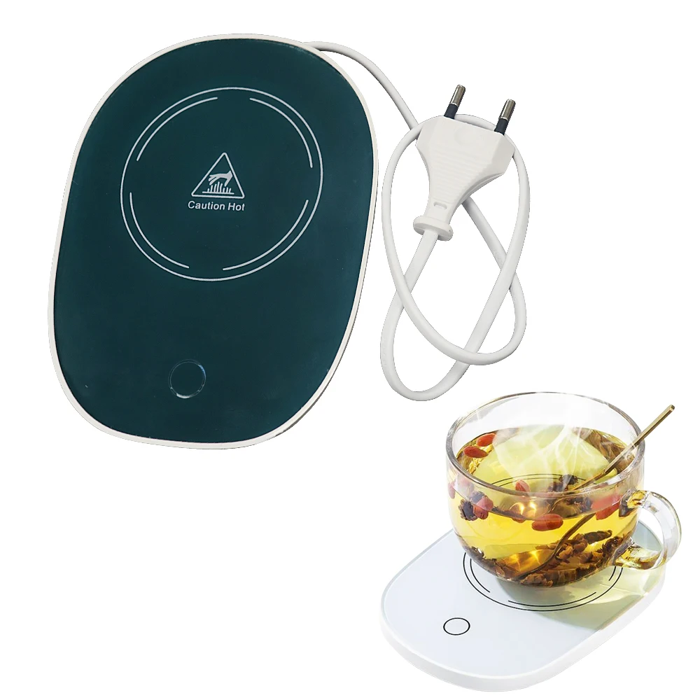 Sottobicchieri termostatici intelligenti caffè al latte acqua calda sottobicchieri caldi Base 55 gradi sottobicchieri USB Home Office