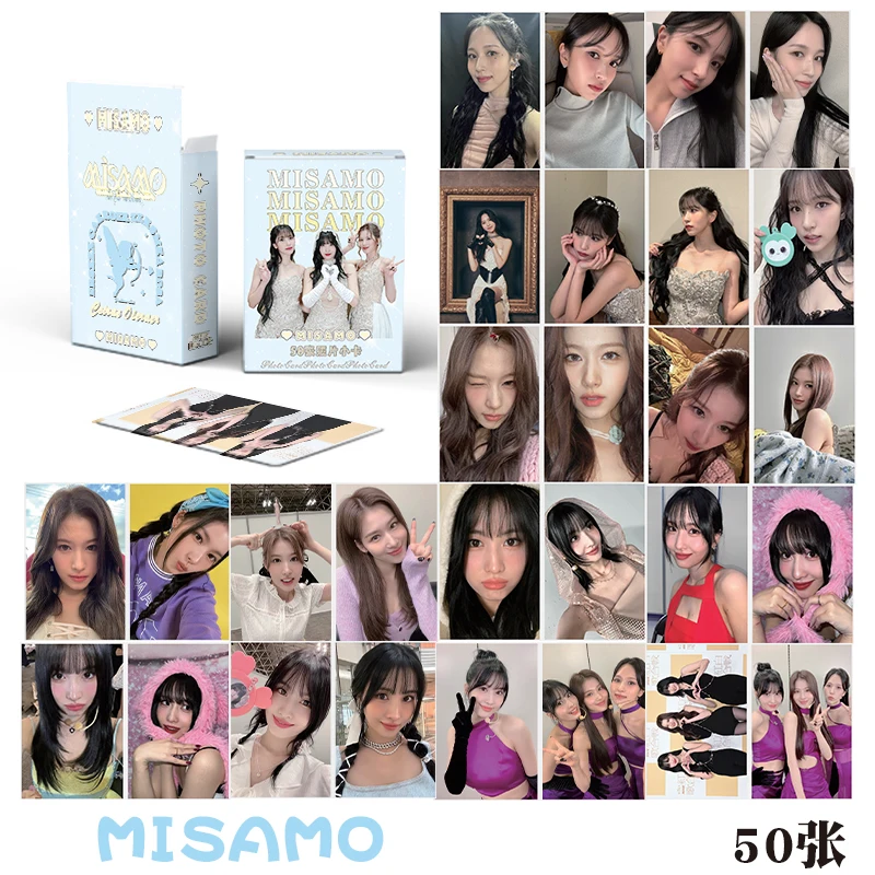 55 шт./набор, открытки для девочек, с принтом