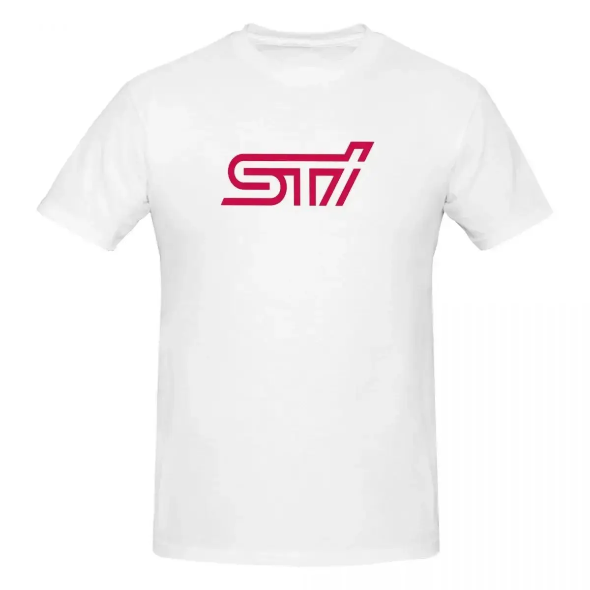 Cotton Subaru STI Car T-shirt Men\'s Fashion Oversized Comfortable T-shirt Men\'s Crew Neck Summer T-shirt Fashion Street Wear