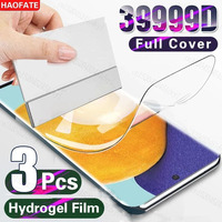 3Pcs Hydrogel Film Screen Protector For Xiaomi 13 12 11 Ultra 12T 13T Pro Redmi Note 12 Turbo 10 9 Pro