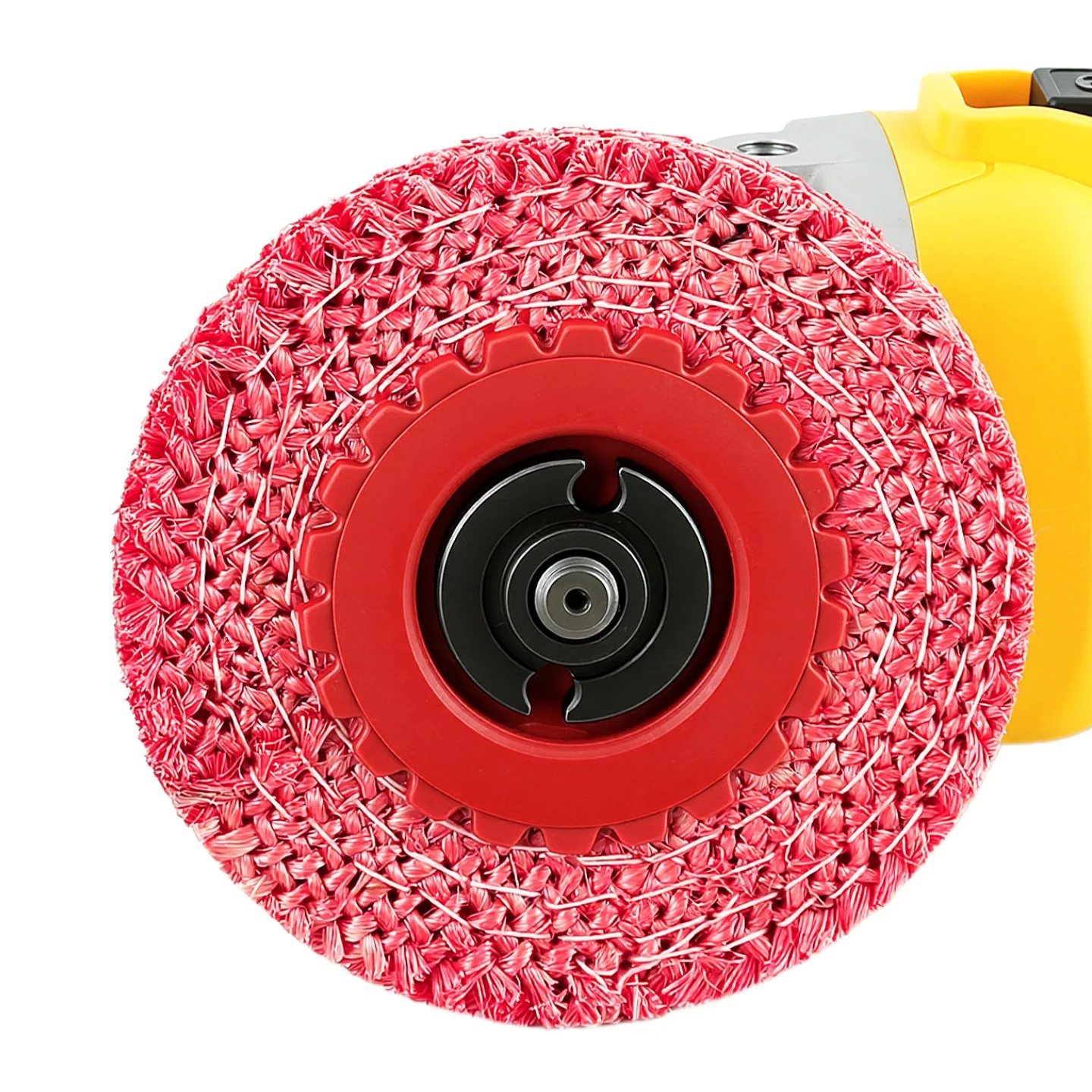 1/2/5/10 Stück 4 Zoll Sisal-Polierscheibe für Winkelschleifer, geeignet für Edelstahl, Metall, Holz, Rostentfernung, Schweißnaht-Entgratung, Schleifen – Detail 8