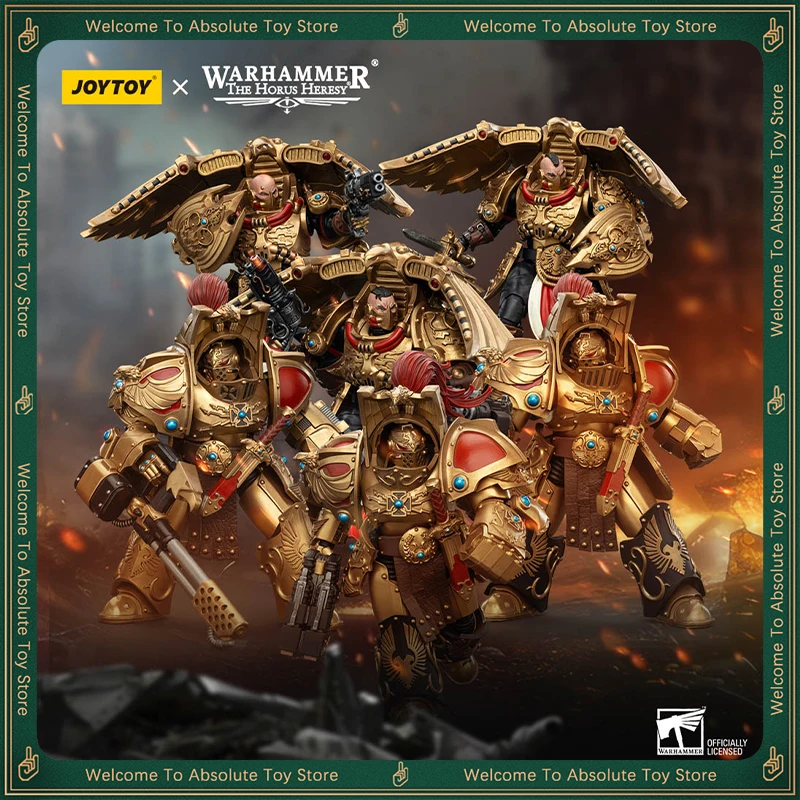 

1/18 JOYTOY Warhammer 30K фигурка ужасов Heresy Legio Custodes Custodian Venatari Squad &Aquilon Terminator Squad Модель игрушки