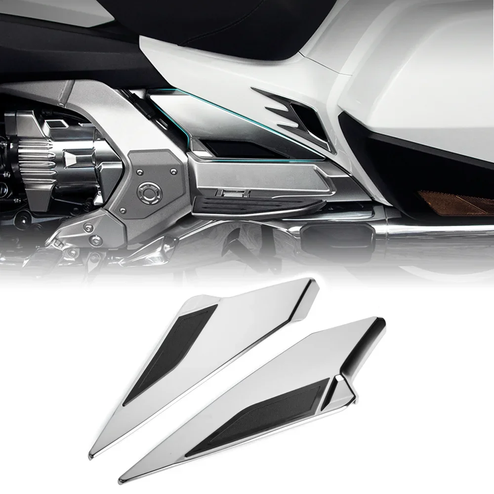 Panical for Honda goldwing 1800 GL1800 F6B motorcycle side tool panel decorative parts 2018-2025 Electroplated decoration parts