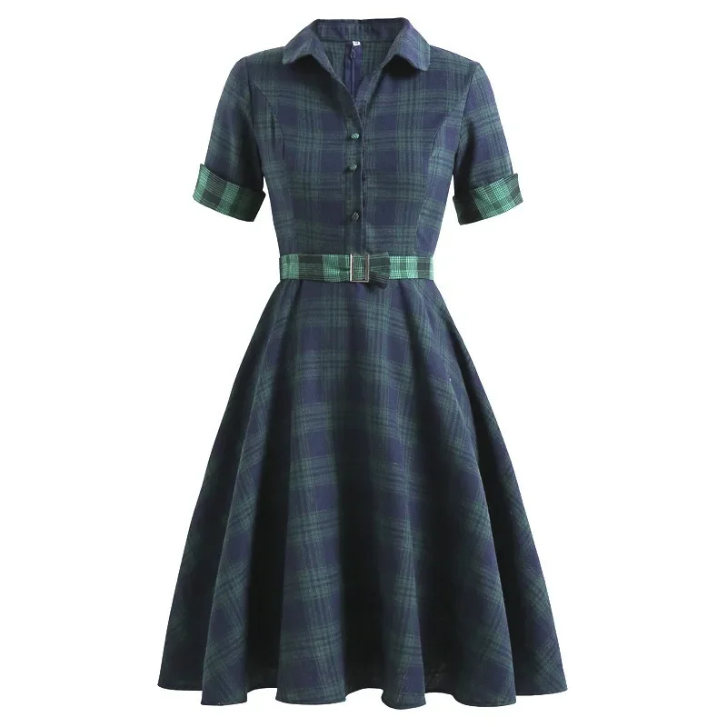 Robe de soirée Pin Up LatejPrint pour femme, manches courtes, rétro, vintage, rockabilly, balançoire, robes éducatives, décontracté, été, nouveau, 2025