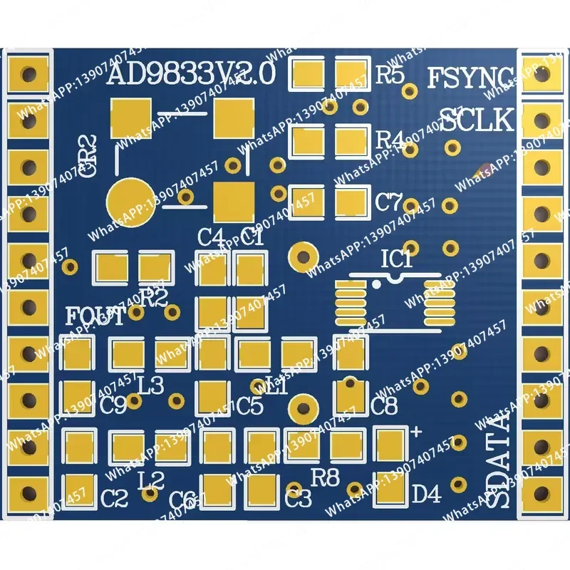 DDS Signal Source AD9833 Module, Signal Generator Triangle Wave, Square Wave, Sine Wave, with Filter