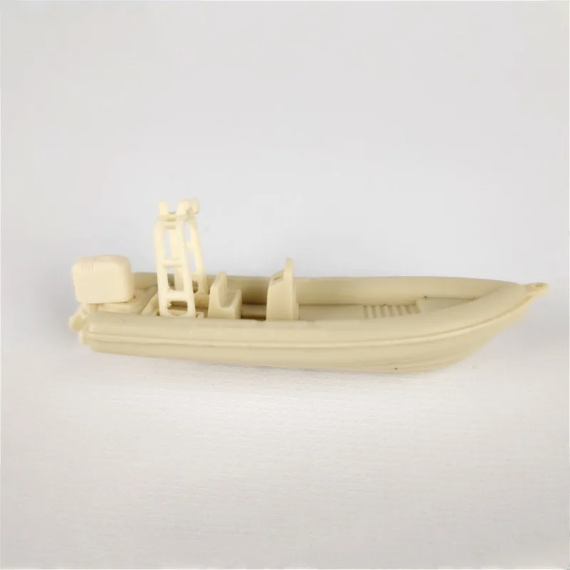 

Assault Boat Resin Boat Model 8cm Decorative Parts Miniature Model Boat