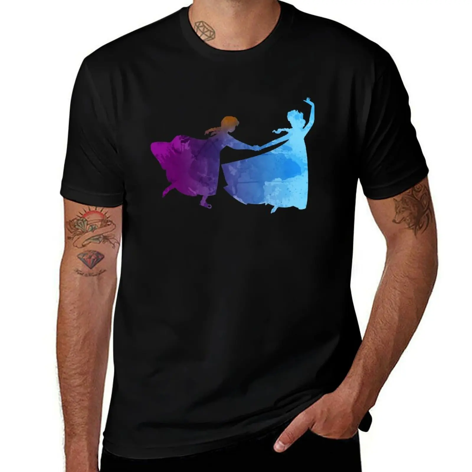 

shirts casual Sisters t quality man funny t T-Shirt t Silhouette man high cotton shirts Inspired shirt