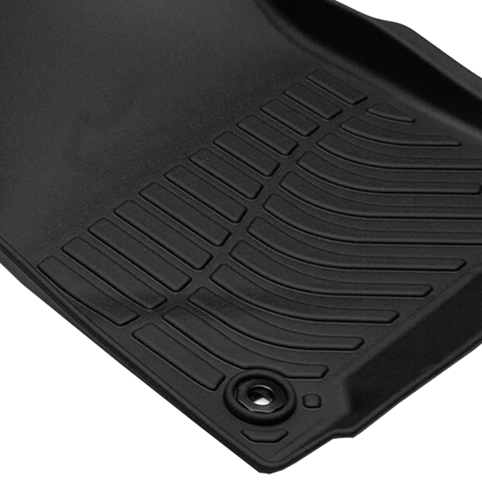 ONLY FRONT Floor Mats for 2021-2023 Toyota Sienna All-Weather TPE Rubber Car Mat