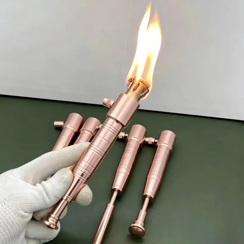 Creative Personalized Alien Kerosen Torch, Made of Metal Material, with Two Long and Short Handles, Outdoor Ignition Tool
