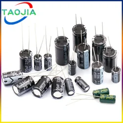 2-50pcs 10V 16V 25V 35V 50V 63V 100V Aluminum Electrolytic Capacitor 100UF 220UF 330UF 470UF 680UF 1000UF 2200UF 3300UF 4700UF