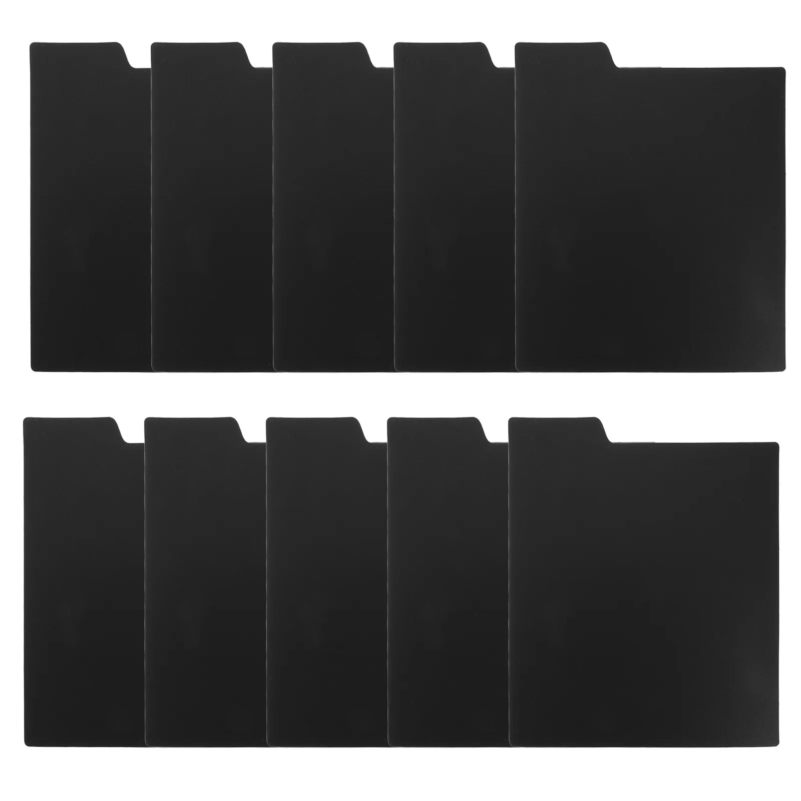 10-divisori-per-scaffali-per-dischi-in-vinile-6x5-pollici-in-plastica-resistente-divisori-vuoti-per-l'organizzazione-della-collezione-di-dischi-in-vinile
