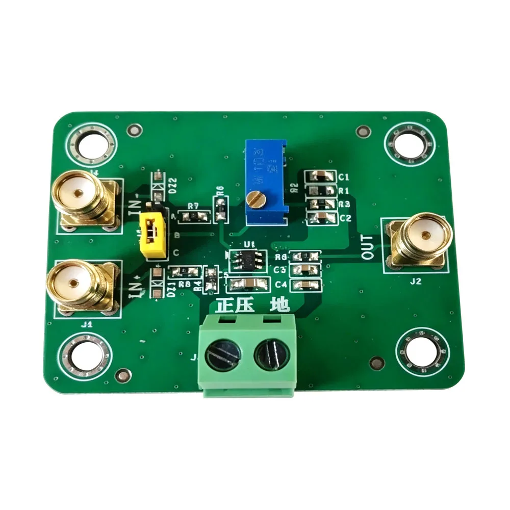 High Speed Voltage Comparator TLV3501 Non-Inverting Inverting Sine to Square Wave Zero-Crossing Module DC~150MHz