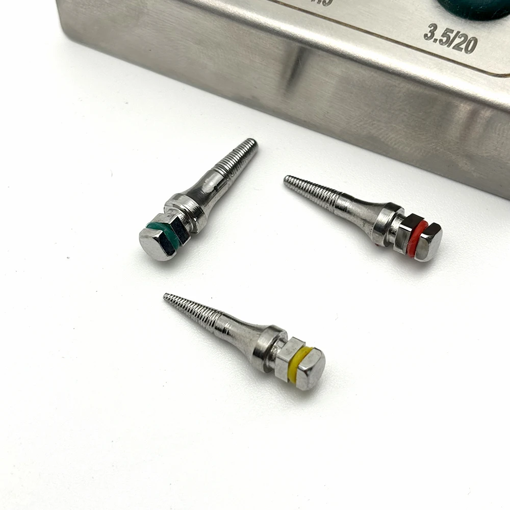 3 Pcs Dental Bone Expander SOS Set for Broken Implant Removal Failed Fixture Extractor Surgical Instrument Tool Kit