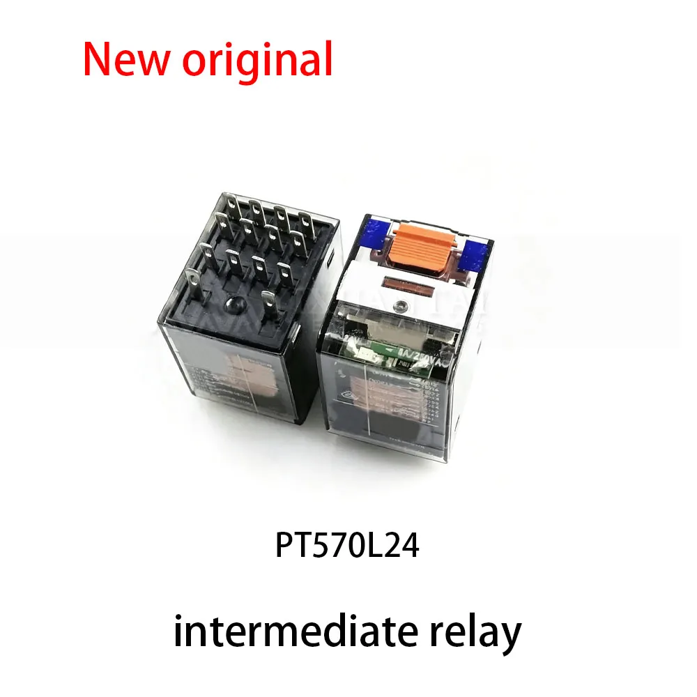 1pcs~5pcs New Original PT570L24 Intermediate relay 6A DC24V 250VAC 14 pin