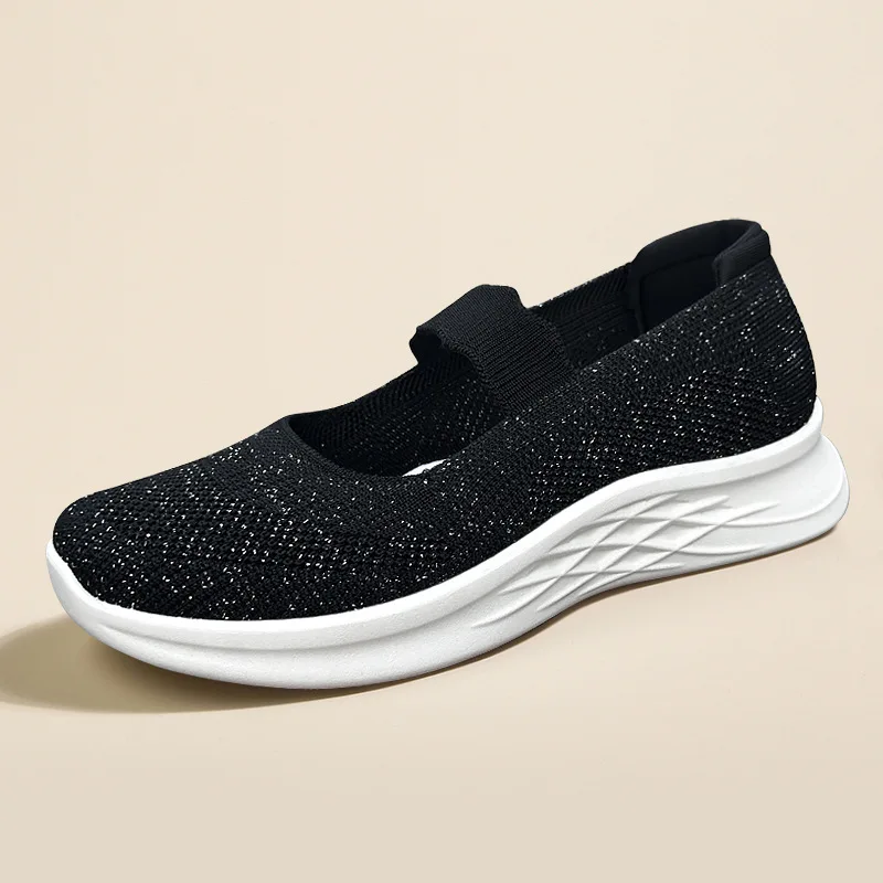 

2025 New Women's Casual Soft Sole Breathable Slip on Walking Shoes Lightweight Comfortable Summer Sandals Free Shipping