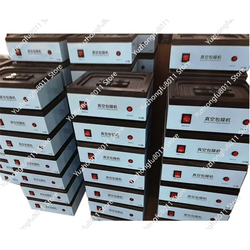 TBK Automatic Coating Machine Back Cover Machine Mobile Vacuum Envelope Machine for Repair Tools