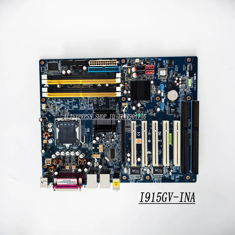 Applicable to I915GV-INA R1.00 P/N: 08GS19A915GV01 industrial control motherboard - does not include CPU