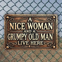 Vintage Style Metal Sign \