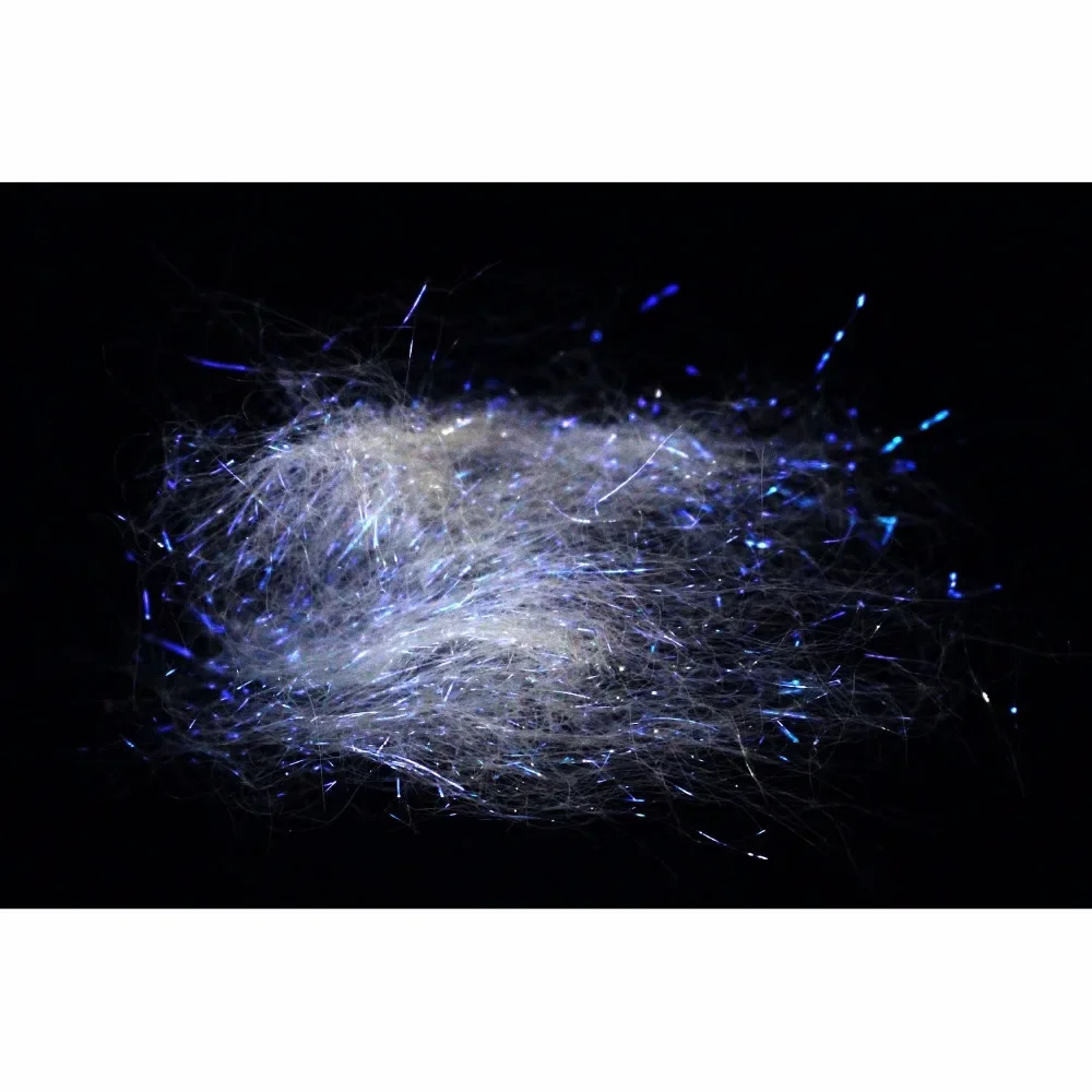 

Tigofly 4g UV ICE Dub UV Fine DUBBING Holographic Fibers Thread Fly Tying Materials