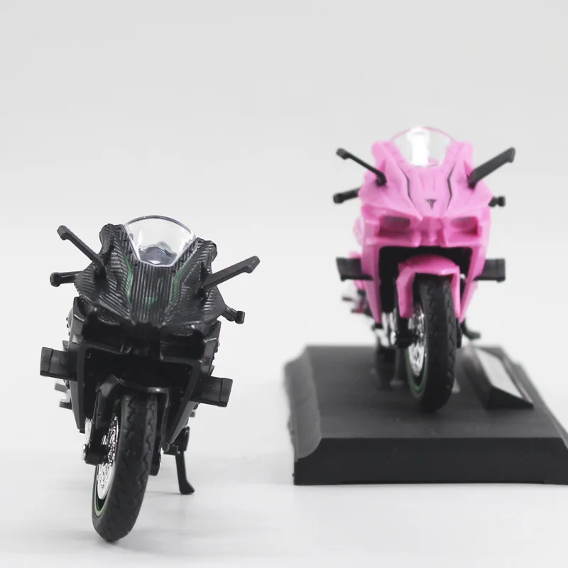 New Desk Decoration 1:18 H2 R Motorcycle H2r Model Static Die Cast Vehicles Collectible Hobbies Moto Toy Gifts Motorbike Gifts image 6