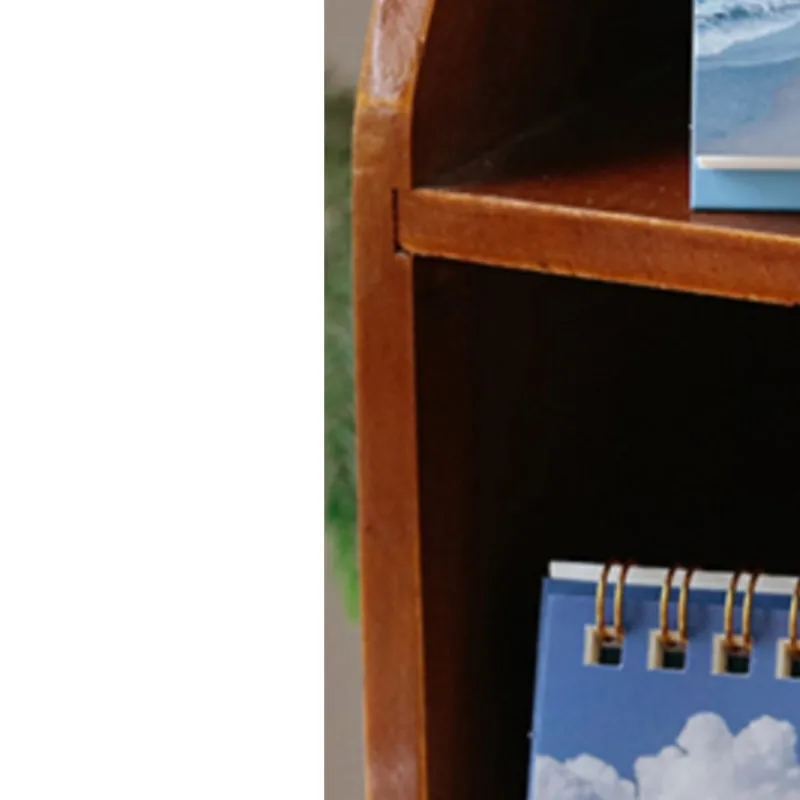 ✍ 2026 المشهد مكتب صغير التقويم الإبداعية لفائف التقويم مخطط سطح المكتب زخرفة الديكور مكتب القرطاسية #1