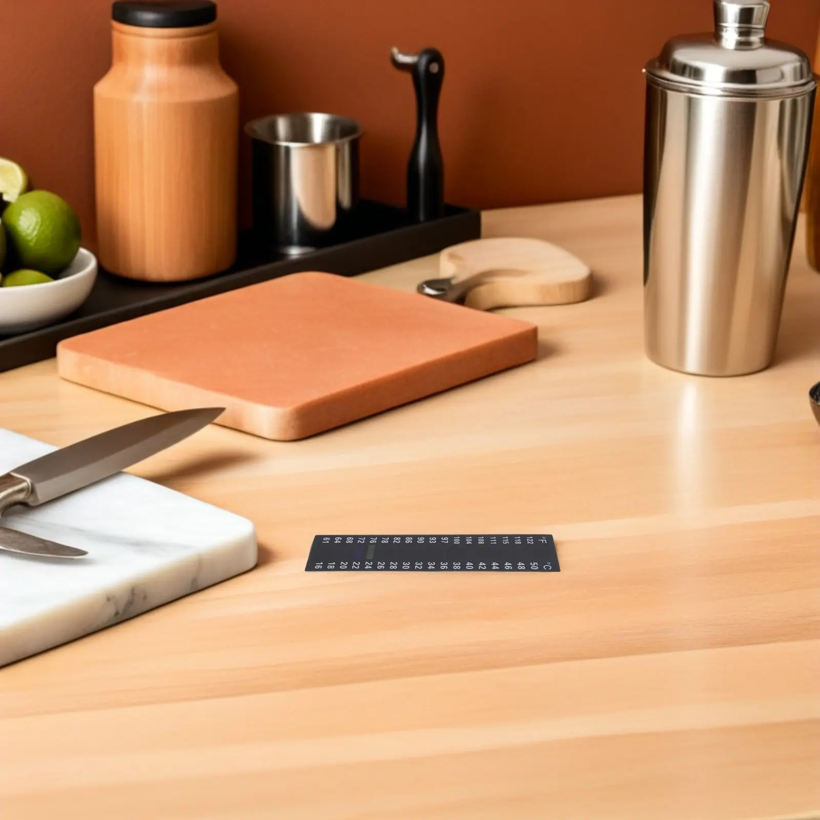 

10 шт. Жидкокристаллические термометры-полоски для пивоварения, самоклеящиеся, для ферментационных банок и бутылок, точные, мгновенные