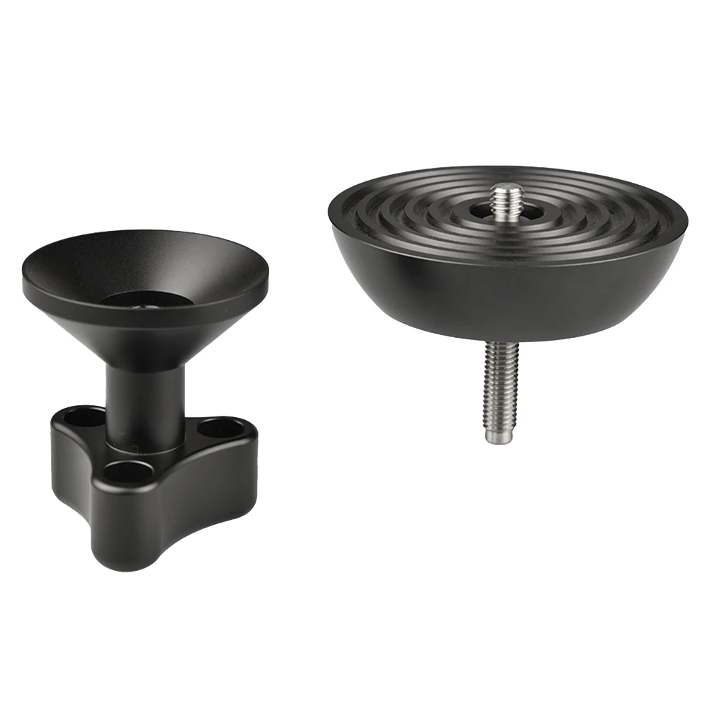 

[EYEL!NEW!】 100Mm Half Ball Video Bowl Tripod Apex Head Adapter For Weifeng Bogen 3/8 Inch Stud Mount