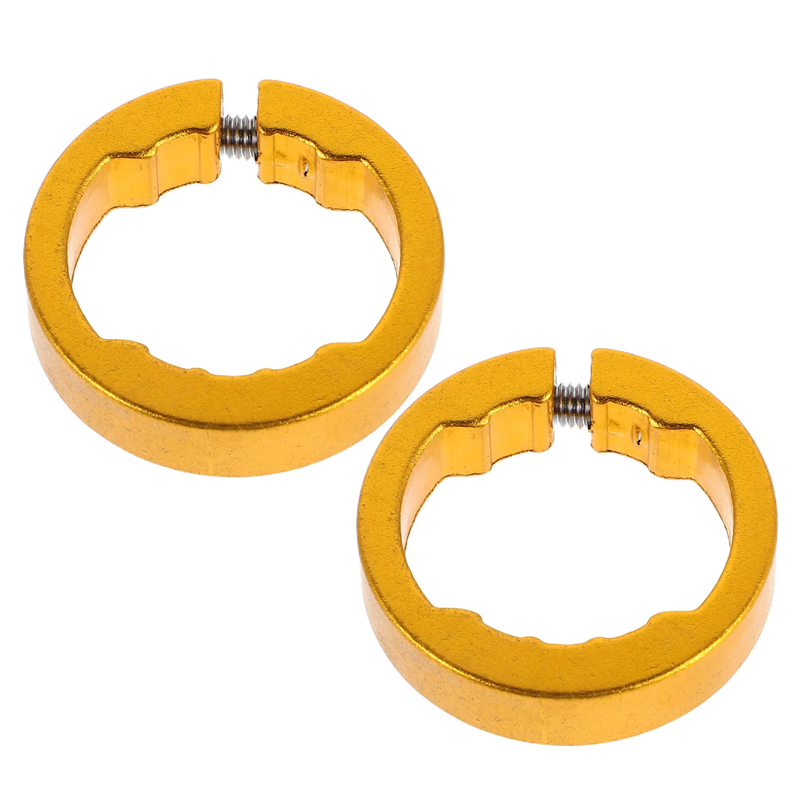 

2Pcs Aluminum Alloy Handlebar Rings 8Mm Thick Prevent Slippage Comfortable Ride Easy Install for Mountain Road Bikes