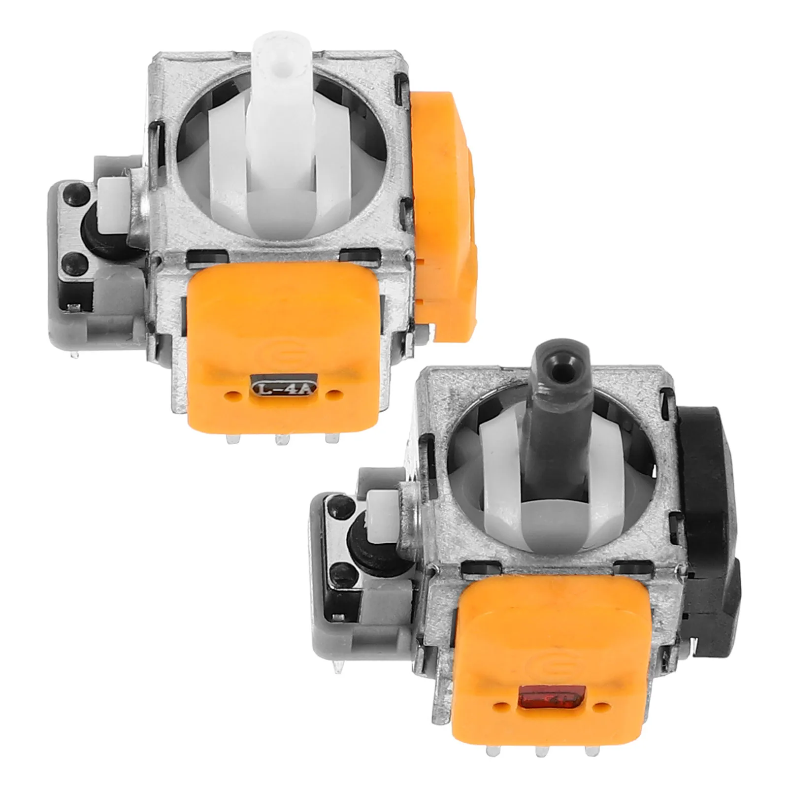 

2pcs Hall-Effect Joystick Replacement High Precision Mechanism Compatible With Ps5 Controllers 3D Analog Sensor Wheel Plug