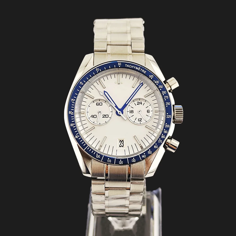 2026 New 40mm Quartz Chronograph for Men's Stainless Steel Watch Customized Logo Suitable for VK64 Watch