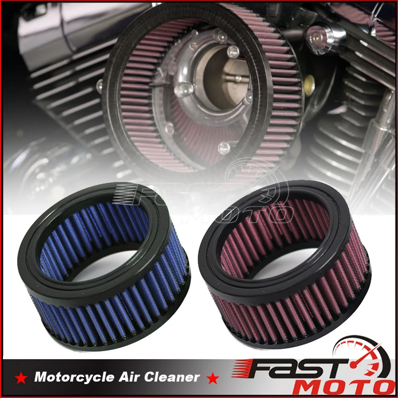 Air Filter Cold Air Intake High Flow Air Cleaner Motorcycle Accessories For Harley Sportster XL883 XL1200 48 Cafe Racer Custom